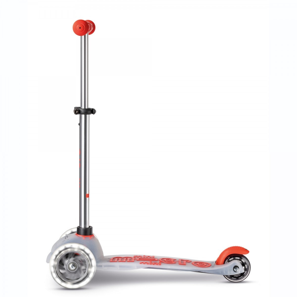 Monopattino bambino Mini Micro Deluxe Flux LED rosso