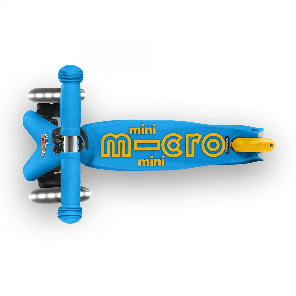 Monopattino bambino Mini Micro Deluxe LED blu oceano