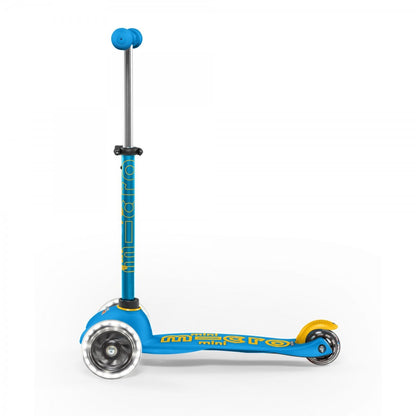 Monopattino bambino Mini Micro Deluxe LED blu oceano