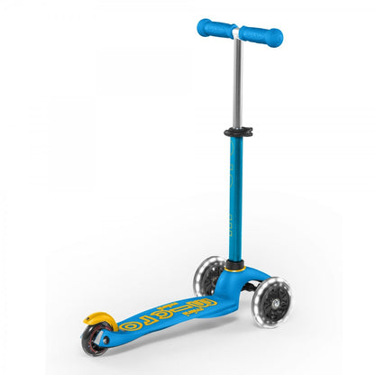 Monopattino bambino Mini Micro Deluxe LED blu oceano