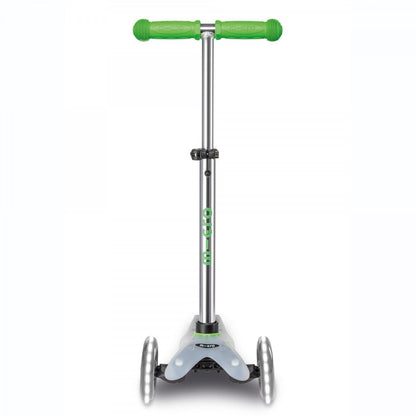 Monopattino bambino Mini Micro Deluxe Flux LED verde neon