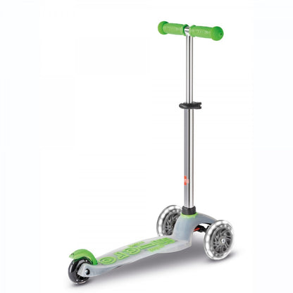 Monopattino bambino Mini Micro Deluxe Flux LED verde neon
