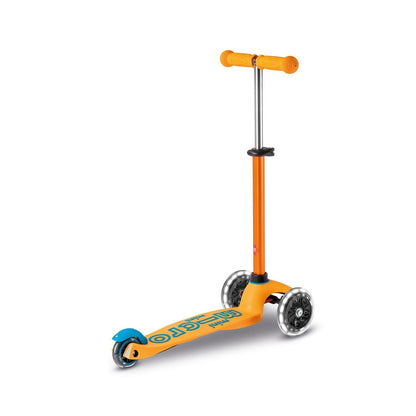 Monopattino bambino Mini Micro Deluxe LED albicocca