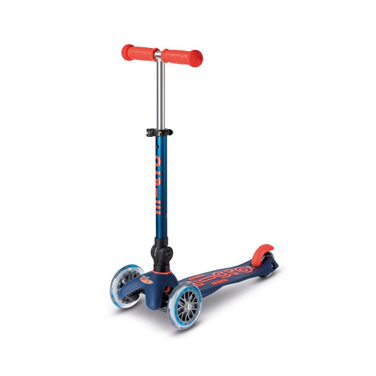Monopattino bambino Mini Micro Deluxe pieghevole blu navy