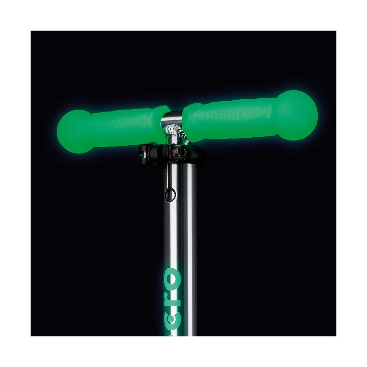 Monopattino bambino Mini Micro Deluxe Glow LED verde