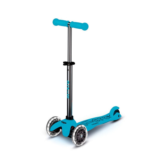 Monopattino bambino Mini Micro Deluxe Glow LED ghiaccio