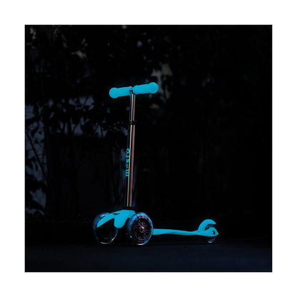 Monopattino bambino Mini Micro Deluxe Glow LED ghiaccio