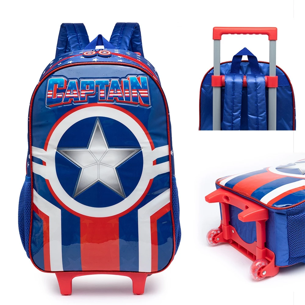 Kit Zaino Scuola Captain America - Back to School 🔥🔥