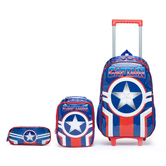 Kit Zaino Scuola Captain America - Back to School 🔥🔥
