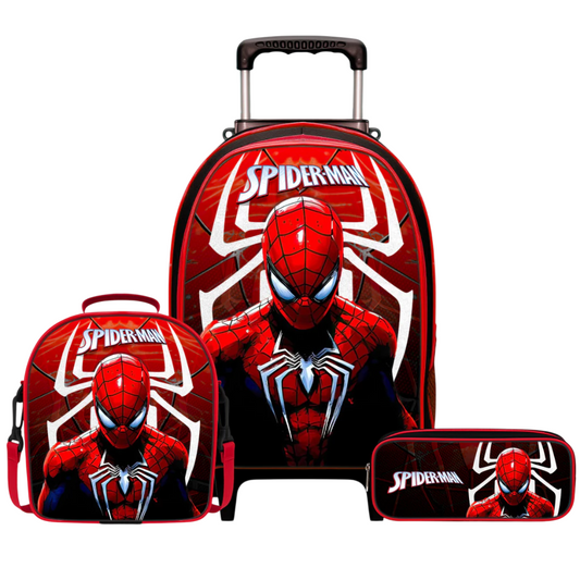 Kit Zaino Scuola Spiderman Rosso - Back to School 🔥🔥
